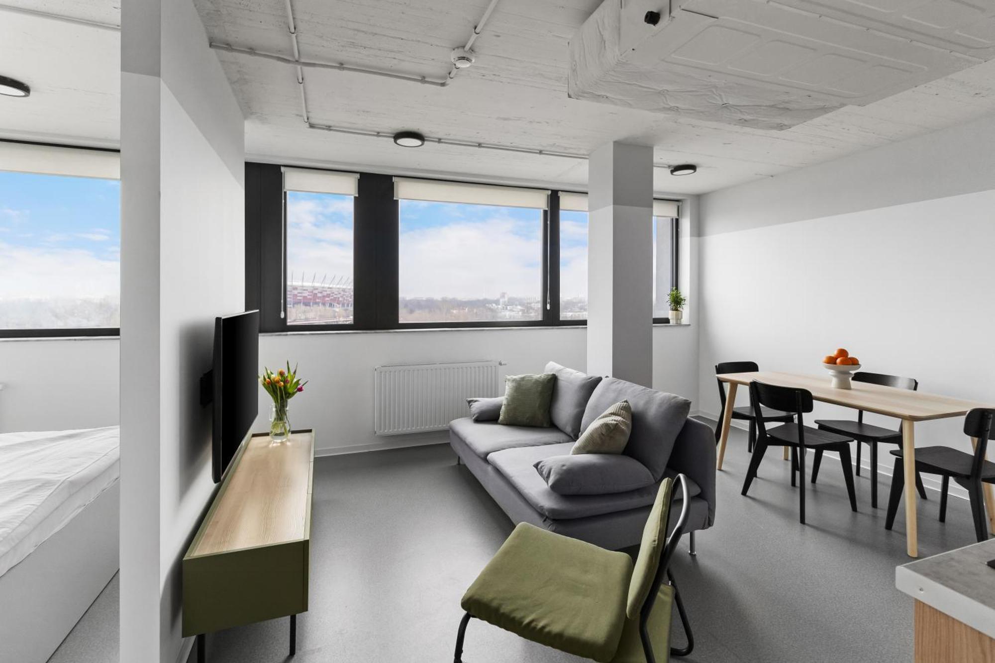 Zeitraum Solec Aparthotel Warszawa Exteriör bild