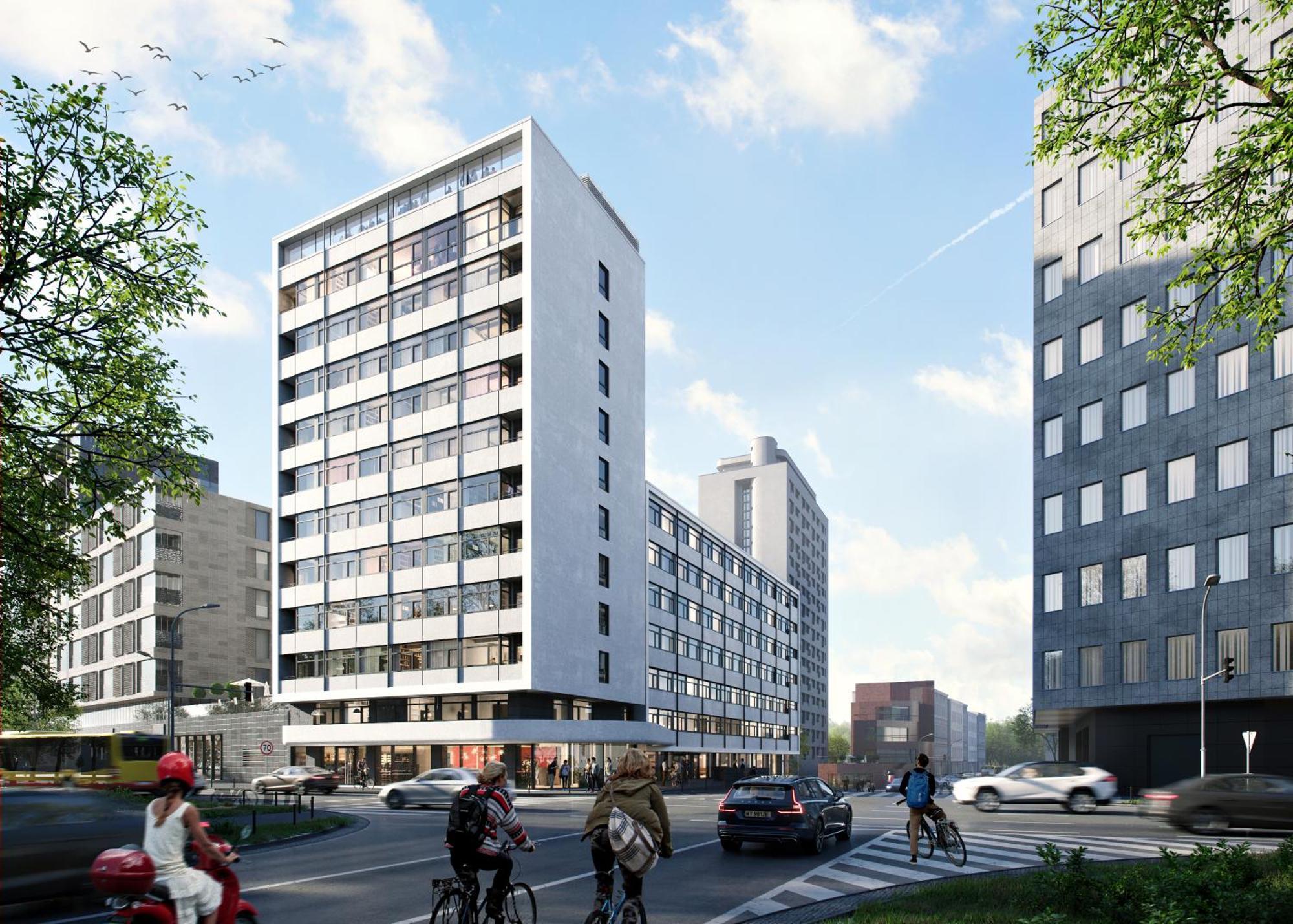 Zeitraum Solec Aparthotel Warszawa Exteriör bild